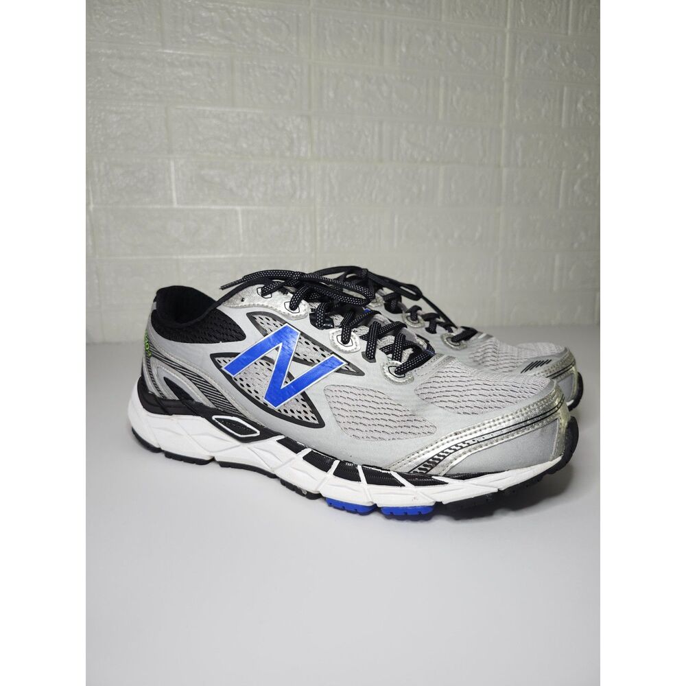 New Balance 840 v3 Men’s Silver Blue 13 Running Sneaker Sporty Wide
